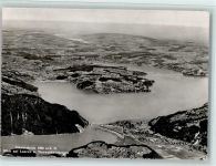 Stanserhorn - Stanserhorn Blick auf Luzern und Vierwaldtstättersee Luftaufnahme