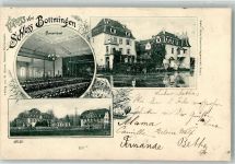 4103 Bottmingen 1904 Gebrauchsspuren Schloss Bottmingen