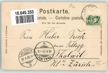 4144 Arlesheim 1905 Gebrauchsspuren Schloss Birseck