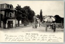 1253 Vandoeuvres Pressy 1904 Foto AK