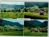 8488 Neubrunn Turbenthal 1988 Foto AK Neubrunnertal Bichelsee Oberhofen Neubrunn Seelmatten