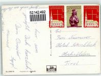 9497 Malbun 1967 Winter Hotel Galina