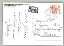 3703 Aeschiried 1986 - Cafe Gasthaus