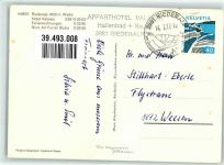 3987 Riederalp - Hotel Valaisia Hüttenstempel Winter