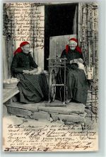 1873 Val-d'Illiez - Spinnerinnen