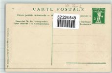 8496 Steg im Tösstal Prägedruck Gemse Wappen Hotel Hörnli-Kulm