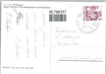 7242 Luzein - Gesamtansicht, Klosters, Silvrettagruppe, Pischahorn