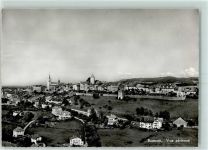 1680 Romont FR Gebrauchsspuren Fliegeraufnahme