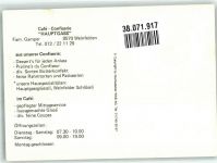 8570 Weinfelden Werbe AK Cafe Hauptgass