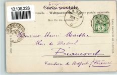 1902 - Gryon et les Diablerets, Elektr. Bergbahn Bex-Gryon-Villars - Verlag Burgy Nr. 1361