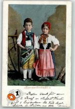 9050 Appenzell 1902 - Kinder Paar