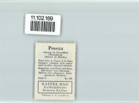 2034 Peseux - Vignette Wappen Kaffee Hag ca 1920-1940