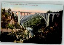 9063 Stein AR 1910 Foto AK Gmündertobelbrücke
