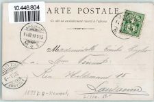 1680 Romont FR 1899 Lithographie La Tour a Boyer