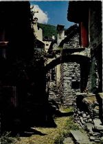 6645 Brione sopra Minusio - Tessin Ticino pittoresco Steinhäuser