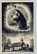 8132 Egg bei Zürich - Wallfahrtskirchlein St. Antonius, Engel