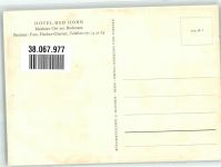 9326 Horn Foto AK Hotel Bad Horn