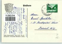 8910 Affoltern am Albis Künstlerkarte Zürcher Gemeindewappen Serie XXIX Nr. 145