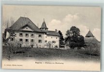 1268 Begnins Foto AK Schloss du Martheray