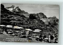 Klausen - Klausen-Passhöhe Hotelterrasse mit Scheerhorn und gr. Windgälle