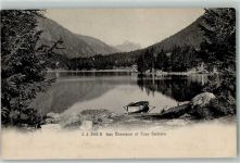 1938 Champex-Lac - Tour Salliere Boot See Fels