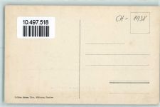 1938 Champex-Lac - Tour Salliere Boot See Fels