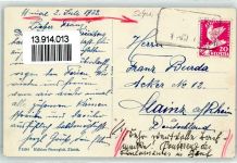 8340 Hinwil - Kirche und Schulhaus