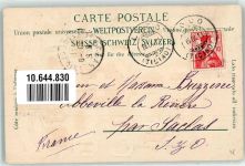 1911 Prägedruck Schweizer und kantonale Wappen