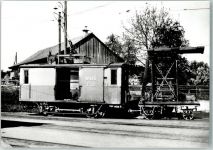 8627 Grüningen 1947 - Repro WMB Fe 2/2 31 mit X Sammlung Dampfbahn Verein Züricher Oberland