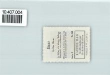 6340 Baar - Vignette Wappen Kaffee Hag 1920-1940