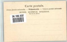 7317 Valens Foto AK Naturbrücke Taminaschlucht