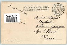 1342 Le Pont 1914 - Abfahrt des Dampfers