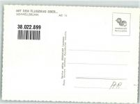 9103 Schwellbrunn Foto AK Fliegeraufnahme