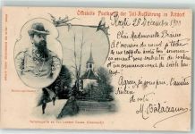 6403 Küssnacht am Rigi 1900 - Tellskapelle Portrait von Reichsvogt Gessler Off PK von der Tellaufführung