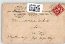 3657 Schwanden Sigriswil 1901 Lithographie