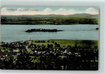 8808 Pfäffikon SZ 1912 - mit Insel Ufenau AK