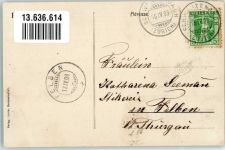 8604 Volketswil 1908 - Kirche Pfarrhaus Primarschulhaus