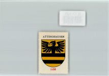 6468 Attinghausen - Vignette Wappen Kaffee Hag ca 1920-1940