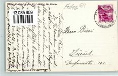 7017 Flims Dorf 1937 Foto AK Teilansicht AK