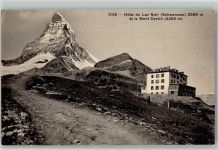 Matterhorn VS Gebrauchsspuren Hotel Schwarzsee