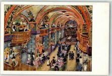 3000 Bern Berne Künstlerkarte Grosser Kornhauskeller sign.