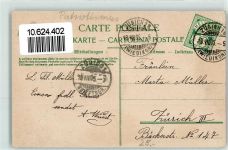 8000 Zürich 1905 - Helvetia Zur Erinnerung an das Eidg Sängerfest