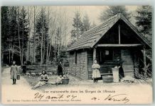 2015 Areuse 1904 - Une maisonnette dans les Gorges Kind Korb Fass