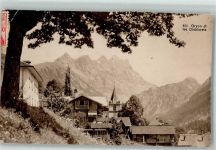 1882 Gryon Gebrauchsspuren Les Diablerets