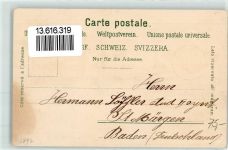 8730 Uznach Lithographie Krankenasyl Grynau Verlag Künzli Nr 504