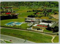 5430 Wettingen - Schwimmbad Sportanlagen Fliegeraufnahme