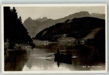 8750 Klöntal - See Ruderboot