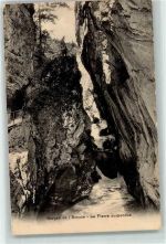 2149 Champ-du-Moulin - La Pierre suspendue Gorges de l Areuse