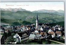 9038 Rehetobel 1909 Lithographie Kirche