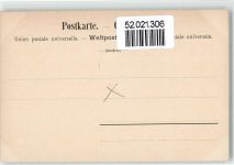 Scheidegg Künstlerkarte sign. W. B.